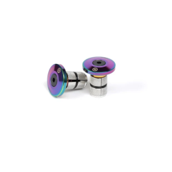 SALTPLUS HQ CNC Barend, Alloy, Oil Slick (Pair)